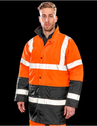 R-R452X-Motorway 2-Tone Safety Coat